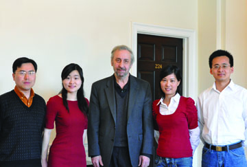 2008-2009 Comparative & World Literature Scholars with Professor Steve Owen